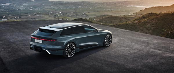 2022 Audi A6 Avant E-Tron Concept wide wallpaper thumbnail.