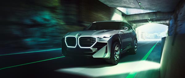 2021 BMW XM Concept wide wallpaper thumbnail.