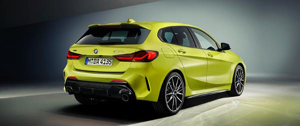 2022 BMW M135i wide wallpaper thumbnail.