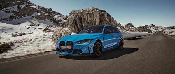 2023 BMW M3 Competition Touring wide wallpaper thumbnail.