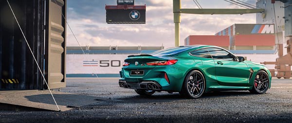 2023 BMW M8 Competition wide wallpaper thumbnail.