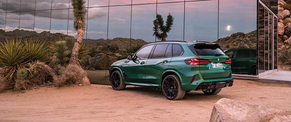 2024 BMW X5 M Competition super ultrawide wallpaper thumbnail.