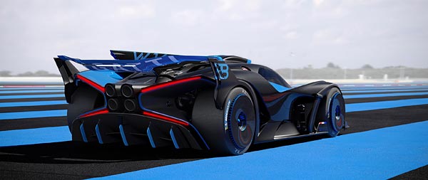 2020 Bugatti Bolide Concept wide wallpaper thumbnail.