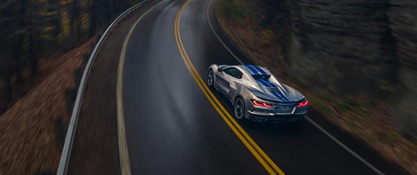 2024 Chevrolet Corvette E-Ray super ultrawide wallpaper thumbnail.