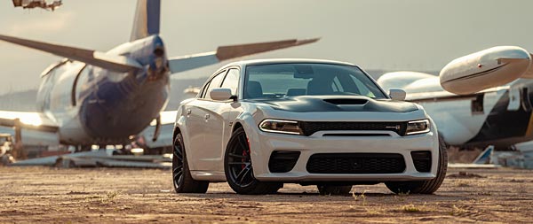 2020 Dodge Charger Scat Pack Widebody wide wallpaper thumbnail.