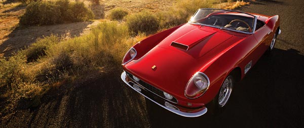 1963 Ferrari 250 GT California Spyder wide wallpaper thumbnail.