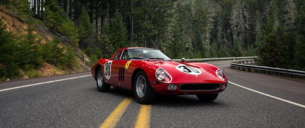 1964 Ferrari 250 GTO wide wallpaper thumbnail.