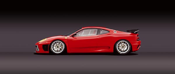 2003 Ferrari 360 GT wide wallpaper thumbnail.