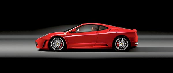 2005 Ferrari F430 wide wallpaper thumbnail.