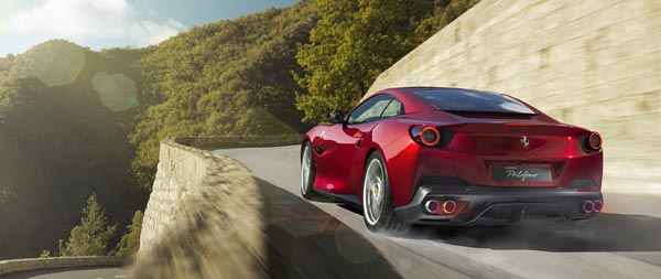 2018 Ferrari Portofino wide wallpaper thumbnail.