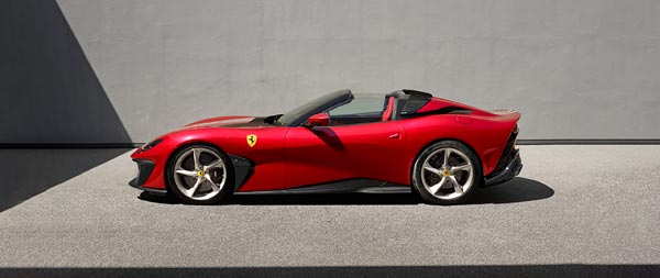 2022 Ferrari SP51 wide wallpaper thumbnail.