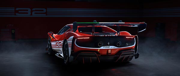 2024 Ferrari 296 Challenge super ultrawide wallpaper thumbnail.