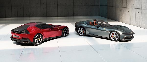 2025 Ferrari 12Cilindri Spider super ultrawide wallpaper thumbnail.