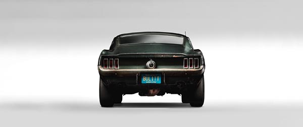 1968 Ford Mustang GT Bullitt super ultrawide wallpaper thumbnail.