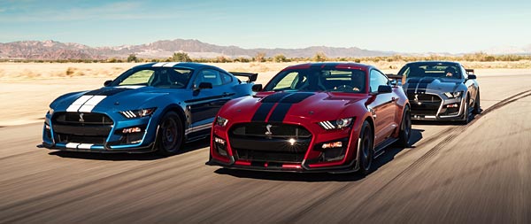 2020 Ford Mustang Shelby GT500 wide wallpaper thumbnail.
