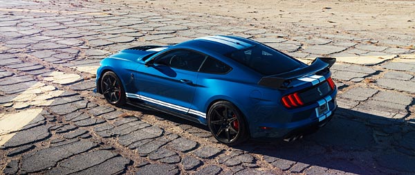 2020 Ford Mustang Shelby GT500 wide wallpaper thumbnail.