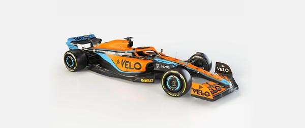 2022 McLaren MCL36 wide wallpaper thumbnail.