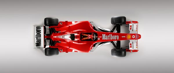 2004 Ferrari F2004 wide wallpaper thumbnail.