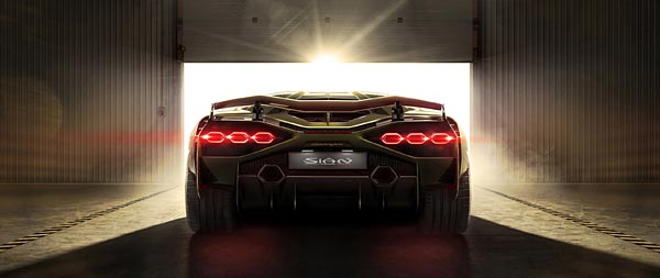 2020 Lamborghini Sian wide wallpaper thumbnail.