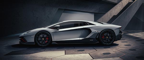 2022 Lamborghini Aventador LP780-4 Ultimae wide wallpaper thumbnail.