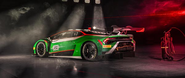 2022 Lamborghini Huracan GT3 EVO2 wide wallpaper thumbnail.