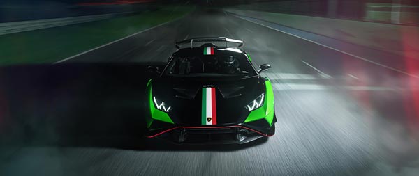 2023 Lamborghini Huracan STO SC 10 Anniversario super ultrawide wallpaper thumbnail.
