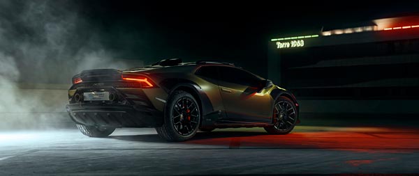 2024 Lamborghini Huracan Sterrato super ultrawide wallpaper thumbnail.