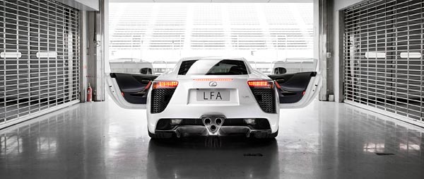 2011 Lexus LFA super ultrawide wallpaper thumbnail.