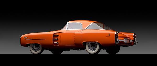 1955 Lincoln Indianapolis Concept wide wallpaper thumbnail.