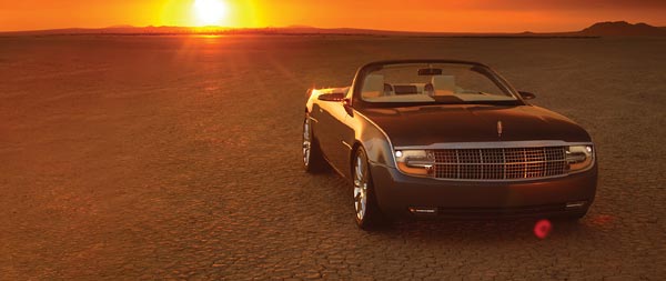 2004 Lincoln Mark X Concept wide wallpaper thumbnail.