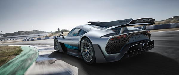 2017 Mercedes-AMG Project ONE Concept wide wallpaper thumbnail.