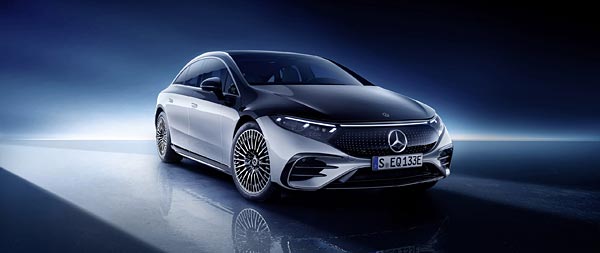 2022 Mercedes-Benz EQS wide wallpaper thumbnail.