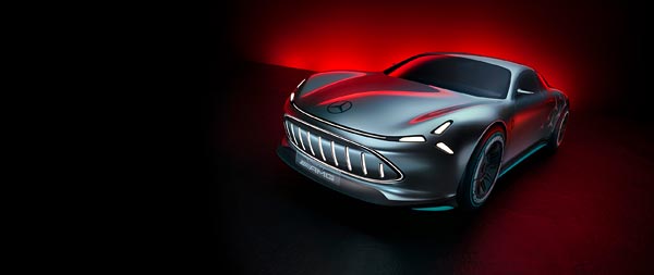 2022 Mercedes-Benz Vision AMG Concept wide wallpaper thumbnail.