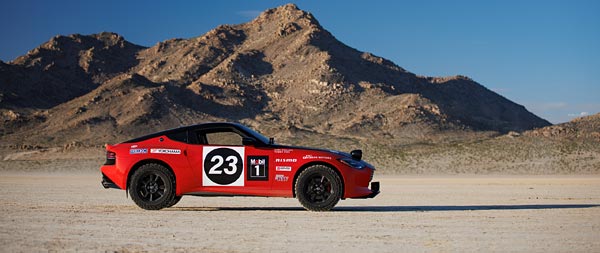 2023 Nissan Z Safari Rally Tribute Concept super ultrawide wallpaper thumbnail.