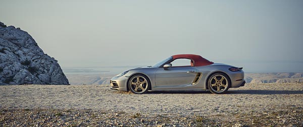 2021 Porsche Boxster 25 Years Edition wide wallpaper thumbnail.