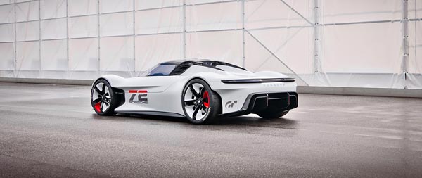 2021 Porsche Vision Gran Turismo Concept wide wallpaper thumbnail.