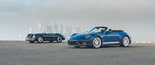2023 Porsche 911 Carrera GTS Cabriolet America wide wallpaper thumbnail.