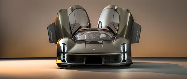 2023 Porsche Mission X Concept super ultrawide wallpaper thumbnail.