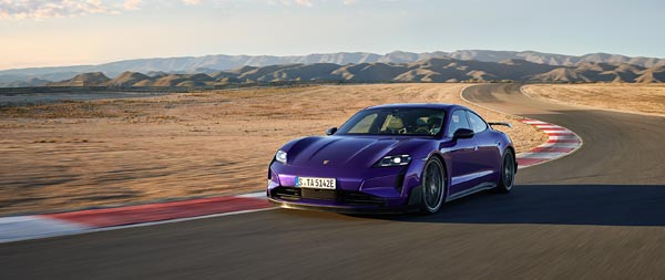 2025 Porsche Taycan Turbo GT super ultrawide wallpaper thumbnail.