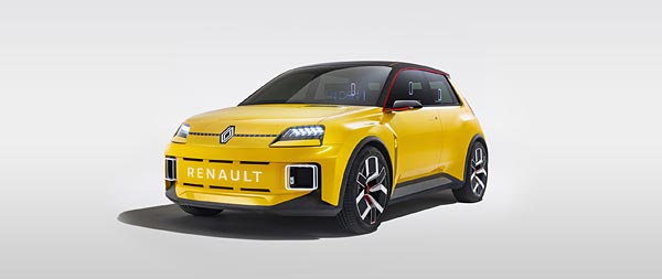 2021 Renault 5 Concept wide wallpaper thumbnail.