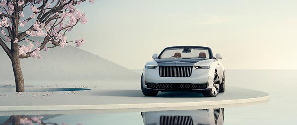 2024 Rolls-Royce Droptail Arcadia super ultrawide wallpaper thumbnail.