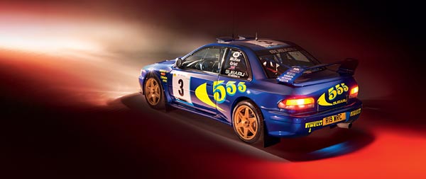 1997 Subaru Impreza WRC wide wallpaper thumbnail.