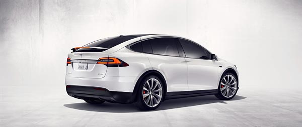 2017 Tesla Model X wide wallpaper thumbnail.