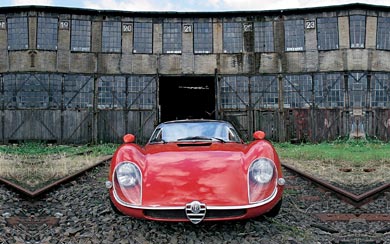 1968 Alfa Romeo Tipo 33 Stradale wallpaper thumbnail.
