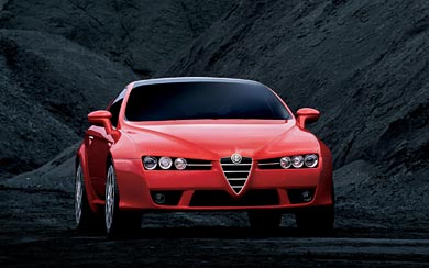 2005 Alfa Romeo Brera wallpaper thumbnail.