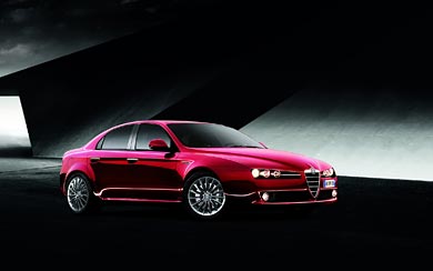 2009 Alfa Romeo 159 wallpaper thumbnail.