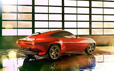 2012 Alfa Romeo Disco Volante Touring wallpaper thumbnail.