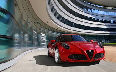 2014 Alfa Romeo 4C wallpaper thumbnail.