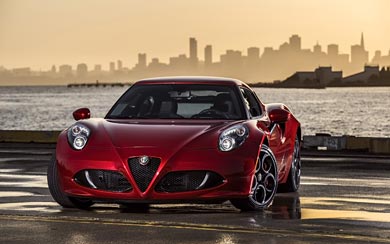 2015 Alfa Romeo 4C wallpaper thumbnail.
