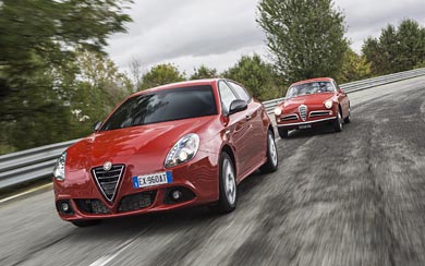 2015 Alfa Romeo Giulietta Sprint wallpaper thumbnail.